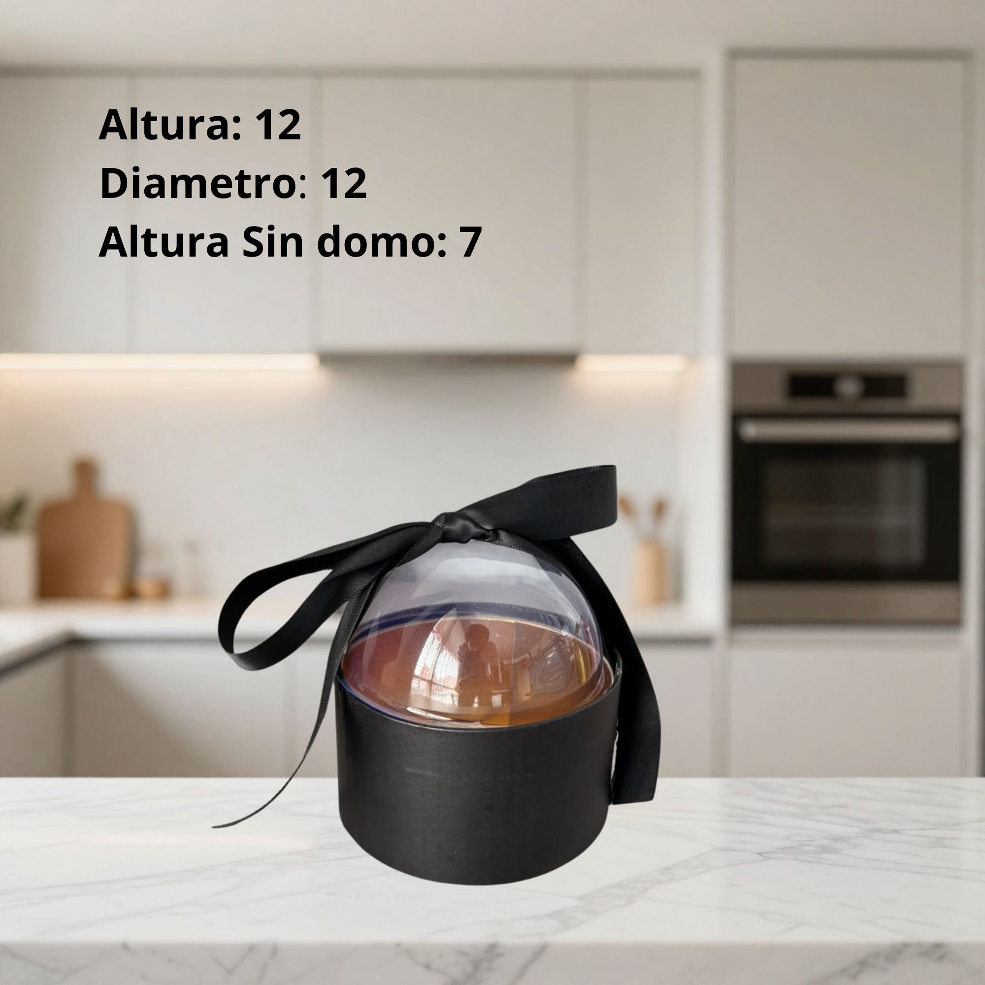 Caja Buquet Regalo Con Domo