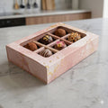 Caja Para 6 Trufas 14x10x6
