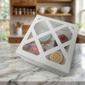 Caja Para 4 Cupcakes 17x17x10