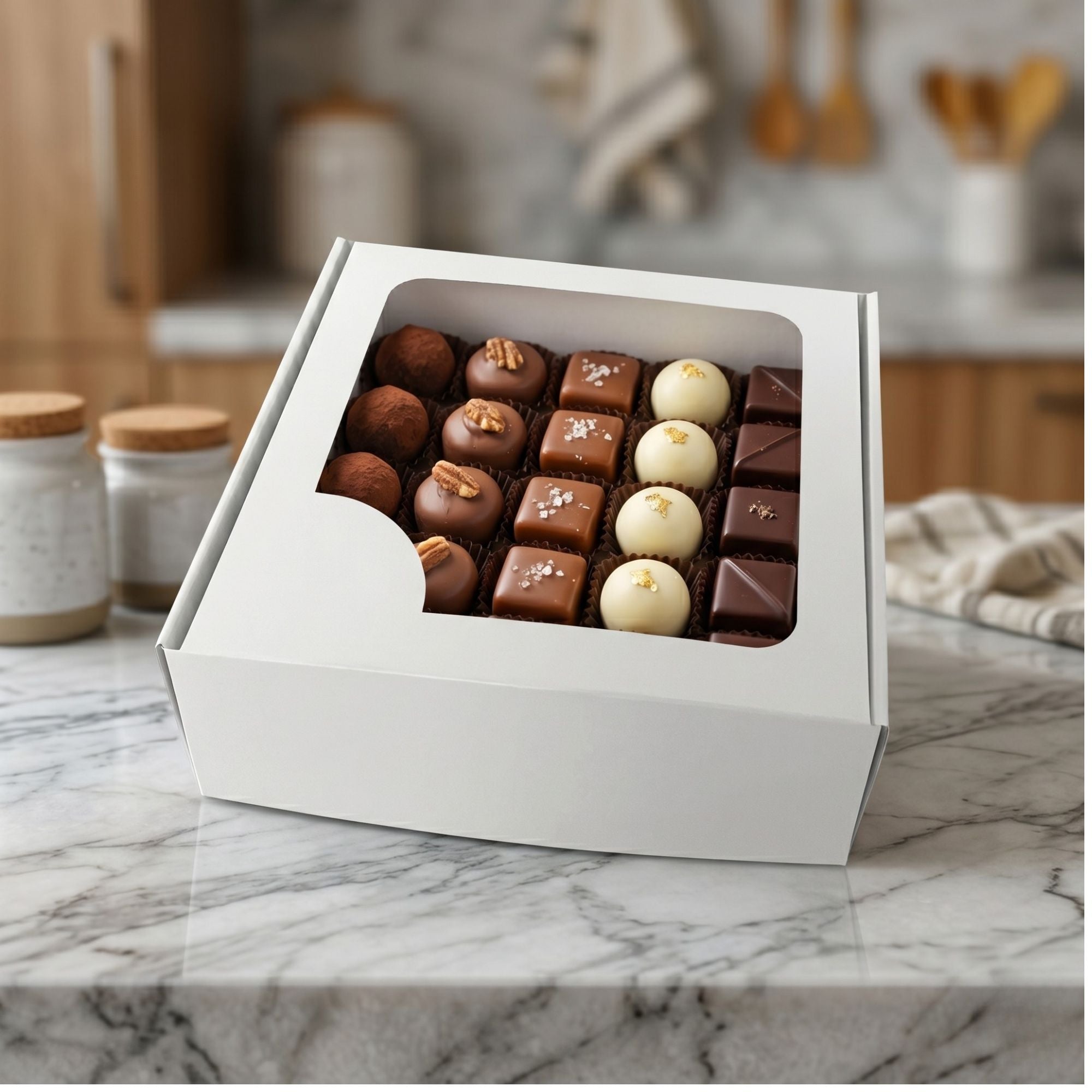 Caja Para Bombones 15X15X5