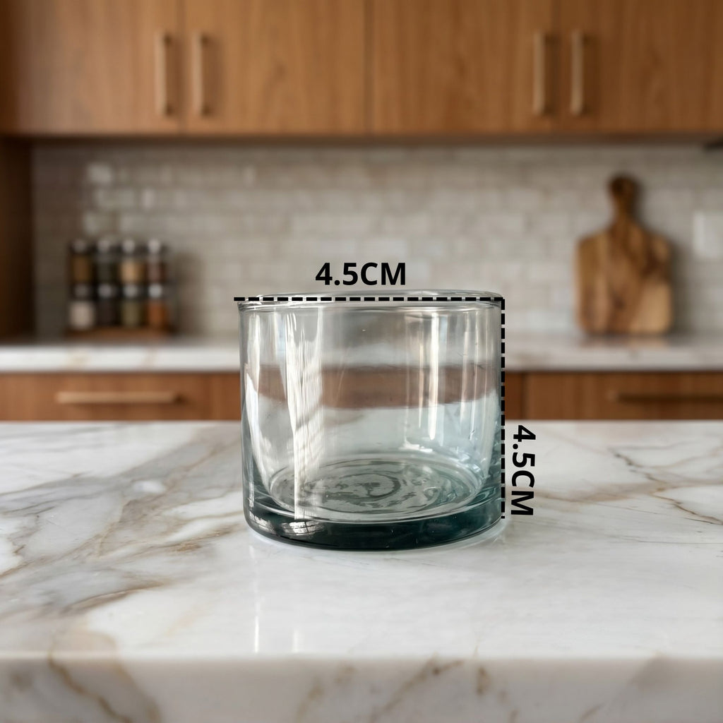 Vaso Vidrio 4.5X4.5 Velas