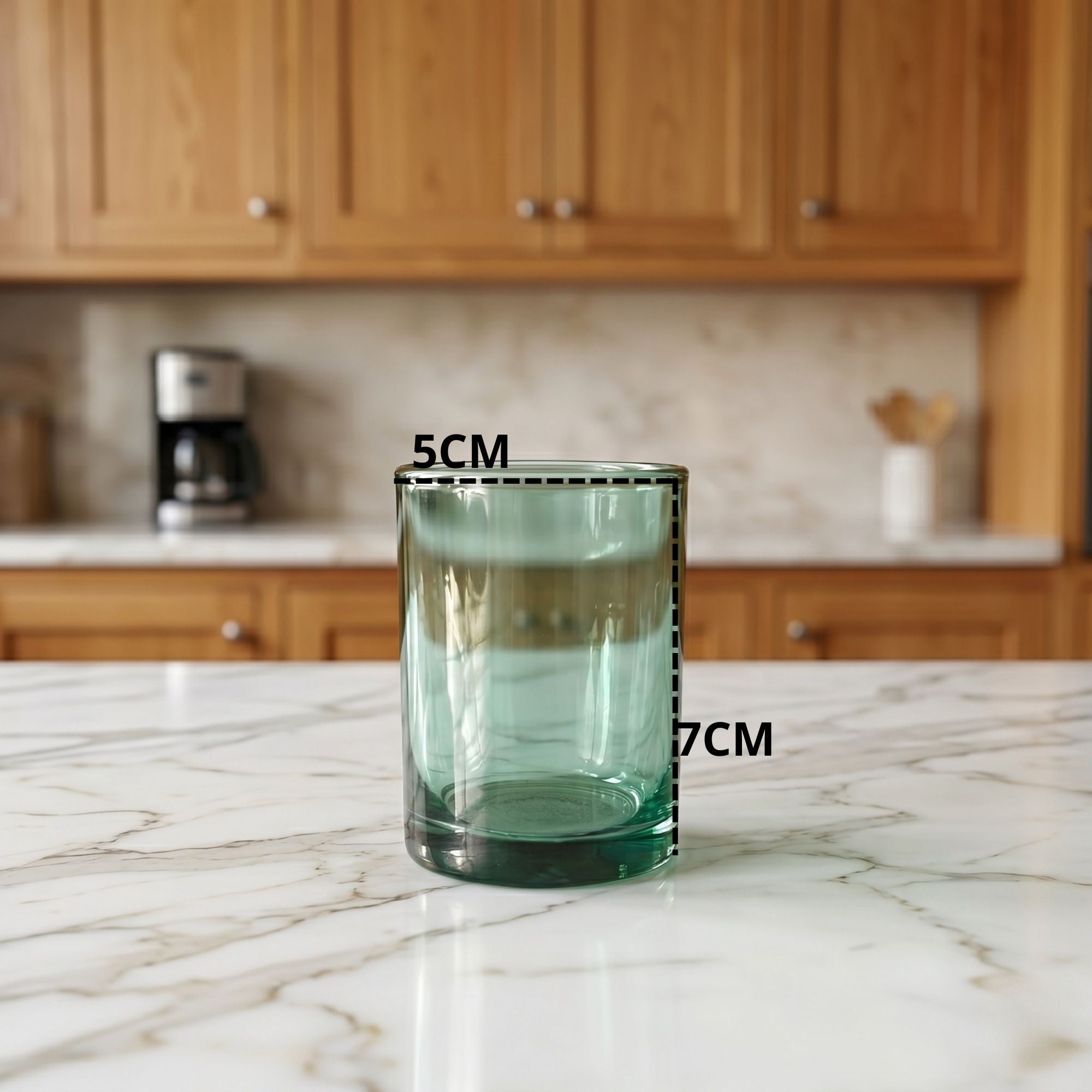 Vaso Vidrio Cilindrico 5X7