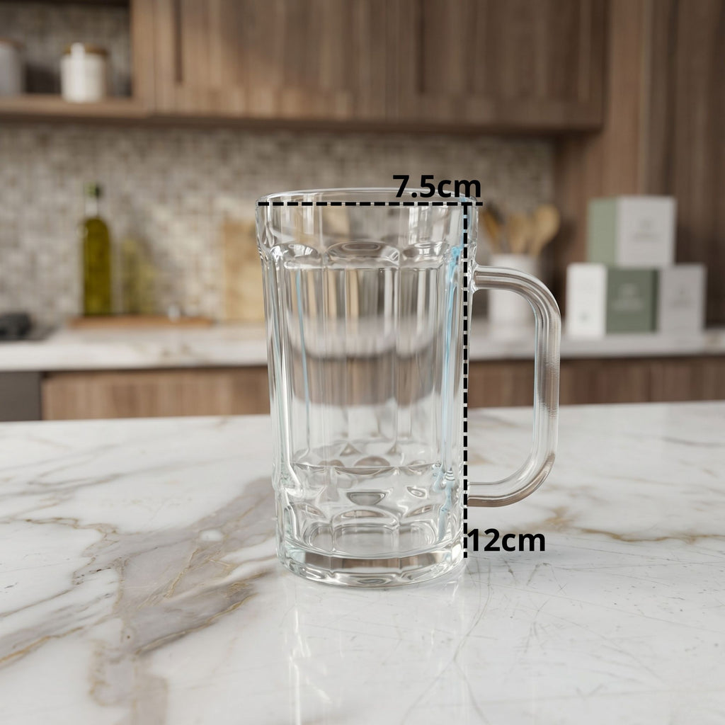 Vaso Cervecero Vidrio Mediano
