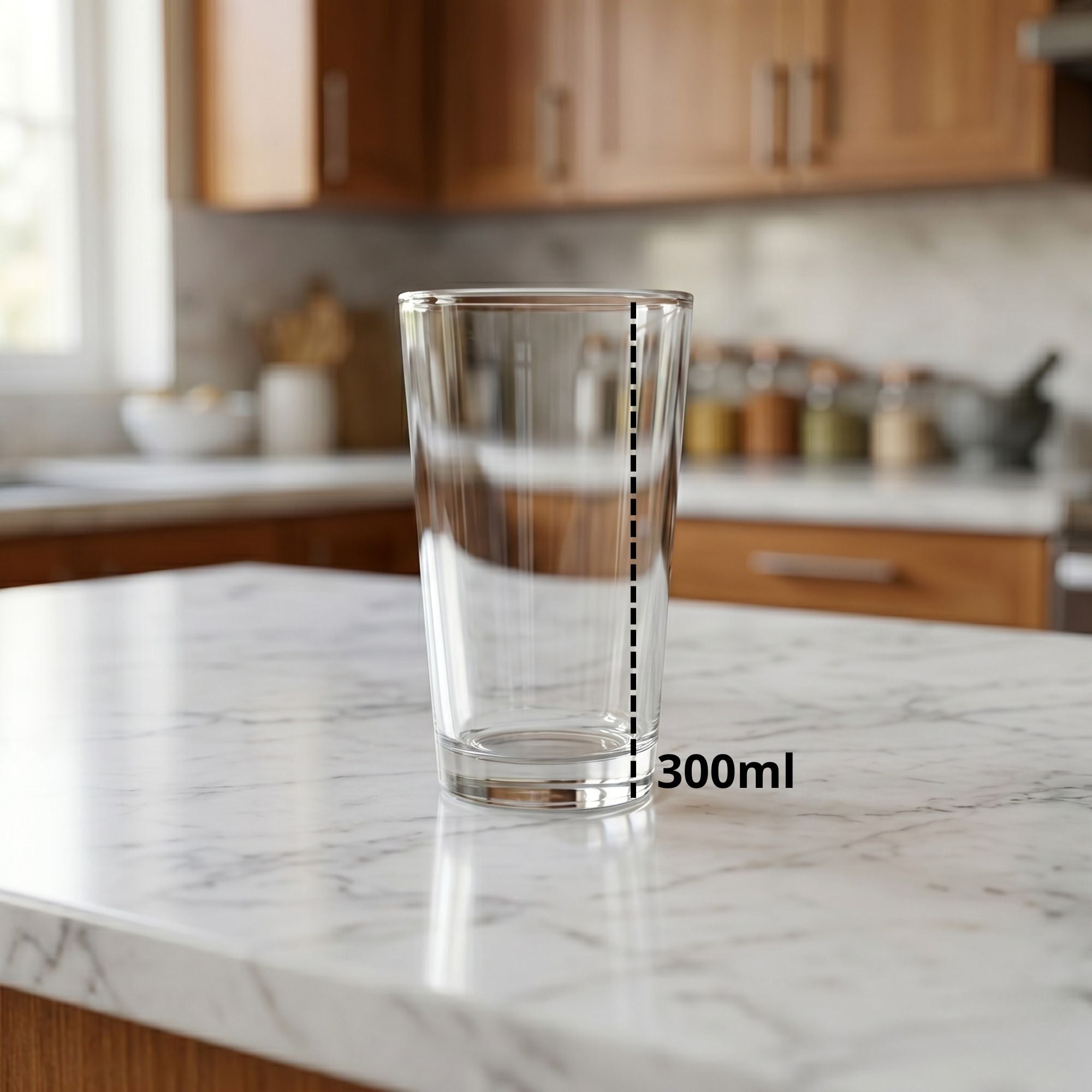 Vaso Vidrio Cristal 300Ml