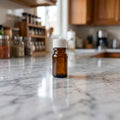 Botella Vidrio Ambar Tapa 5ML