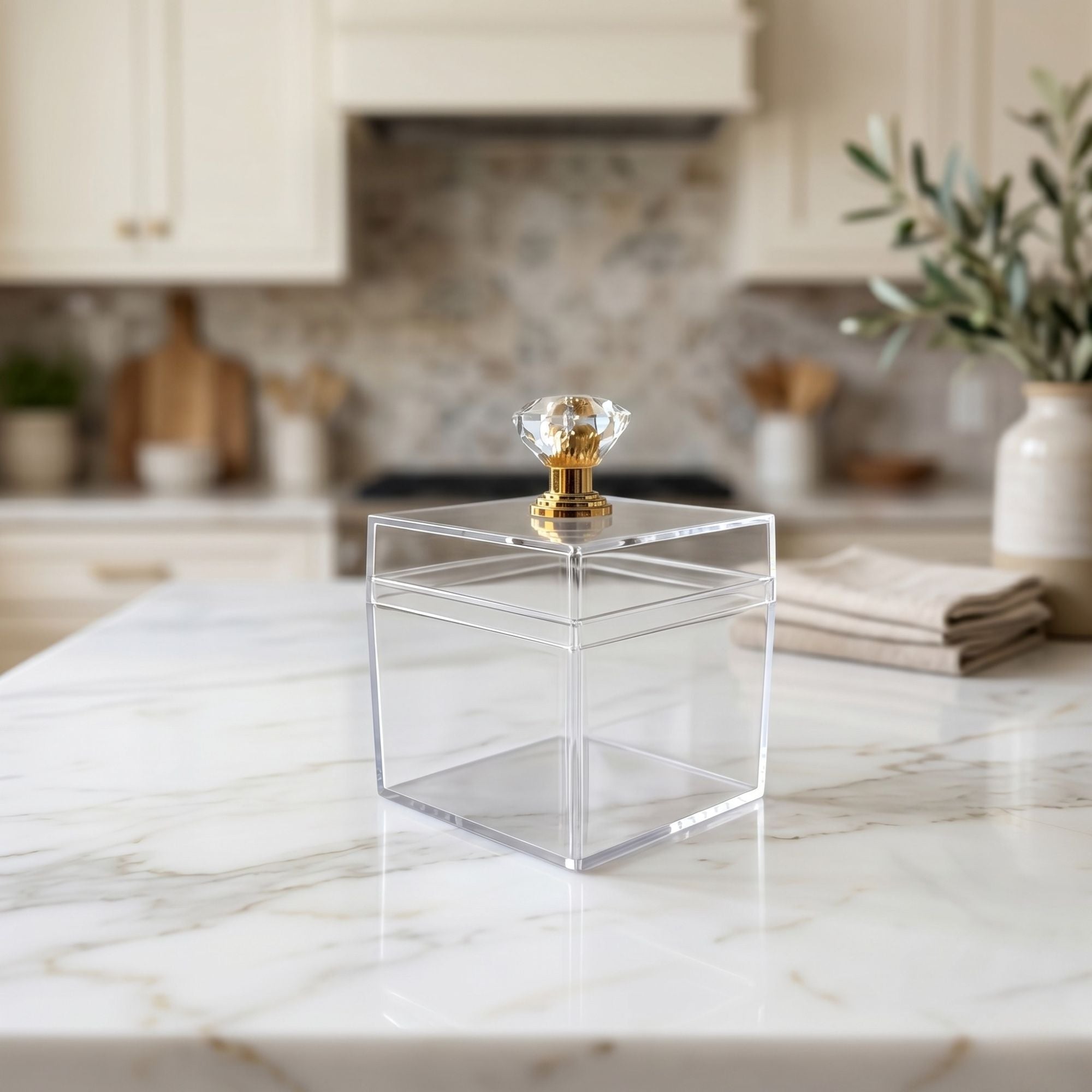 Estuche Acrilico 5x5x5