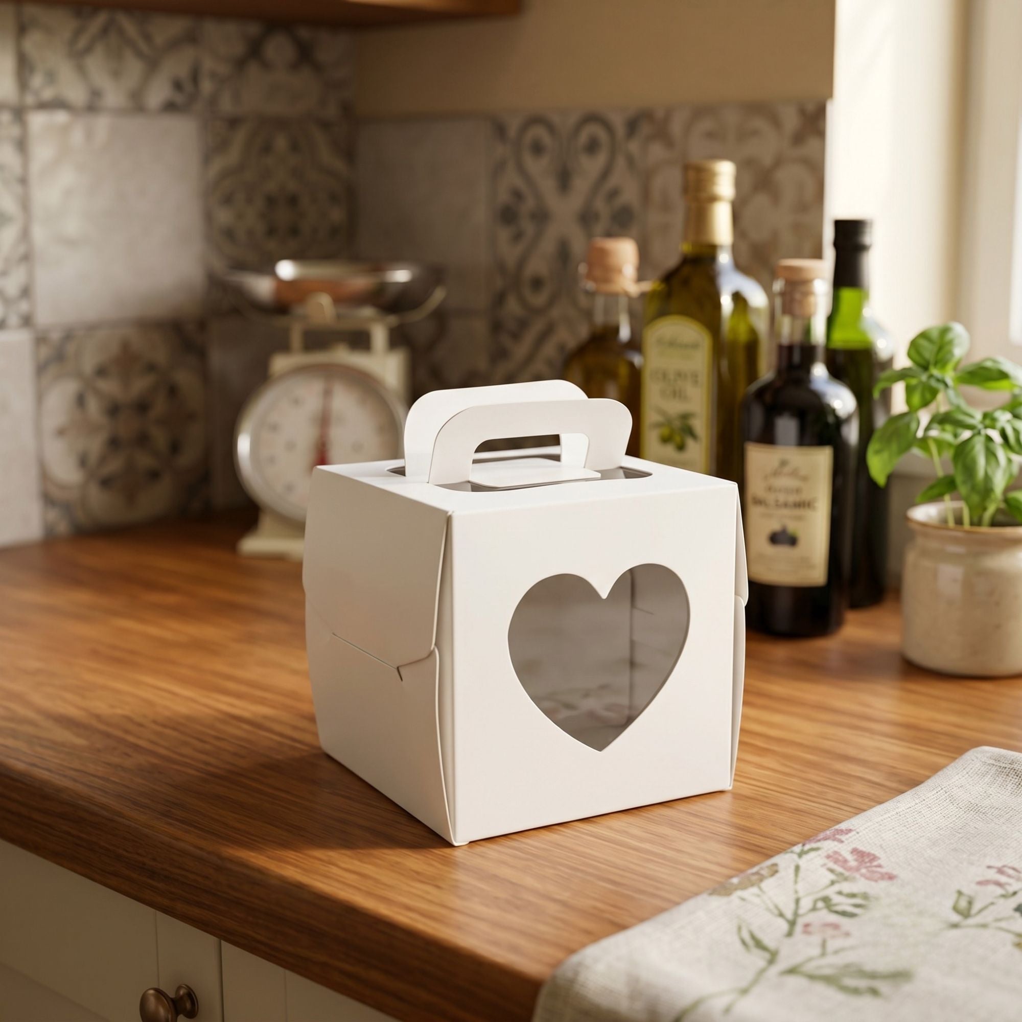 Caja Corazon Pequeña 7x7x7