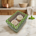 Caja Cupcake 2 Colores 16x11x9