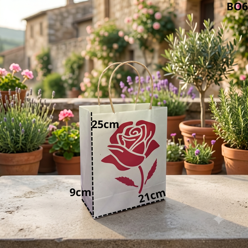 Bolsa Manija Kraft  21x9x25