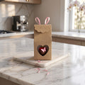 Caja Corazon Mini Ventana 6x6x13