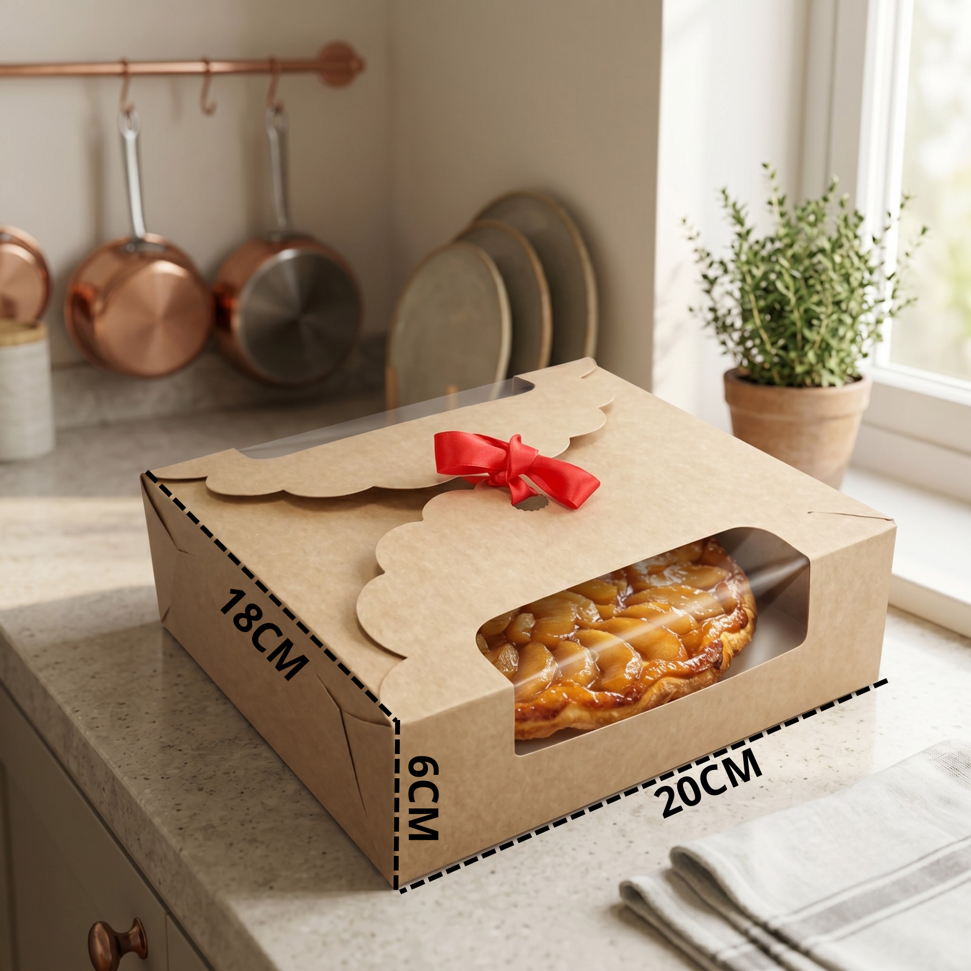 Caja Cofre Con Cinta 20x18x6