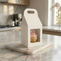Caja Maletin Cupcake 8x8.5x15