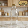 Botella Vidrio 25 X 400 ML