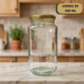 Botella Vidrio 59 X 500 ml