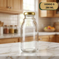 Botella Vidrio 9 X 280 ml