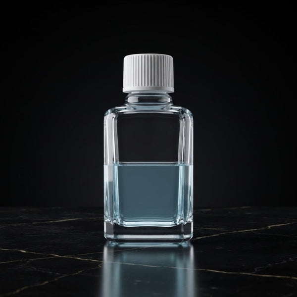 Vidrio Botella Cuadrada 30 ML