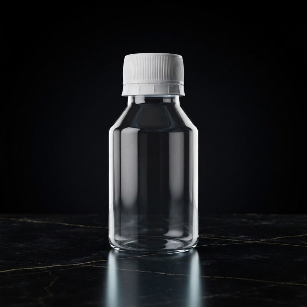 Botella Pet Jarabero 90 ML+ Tapa