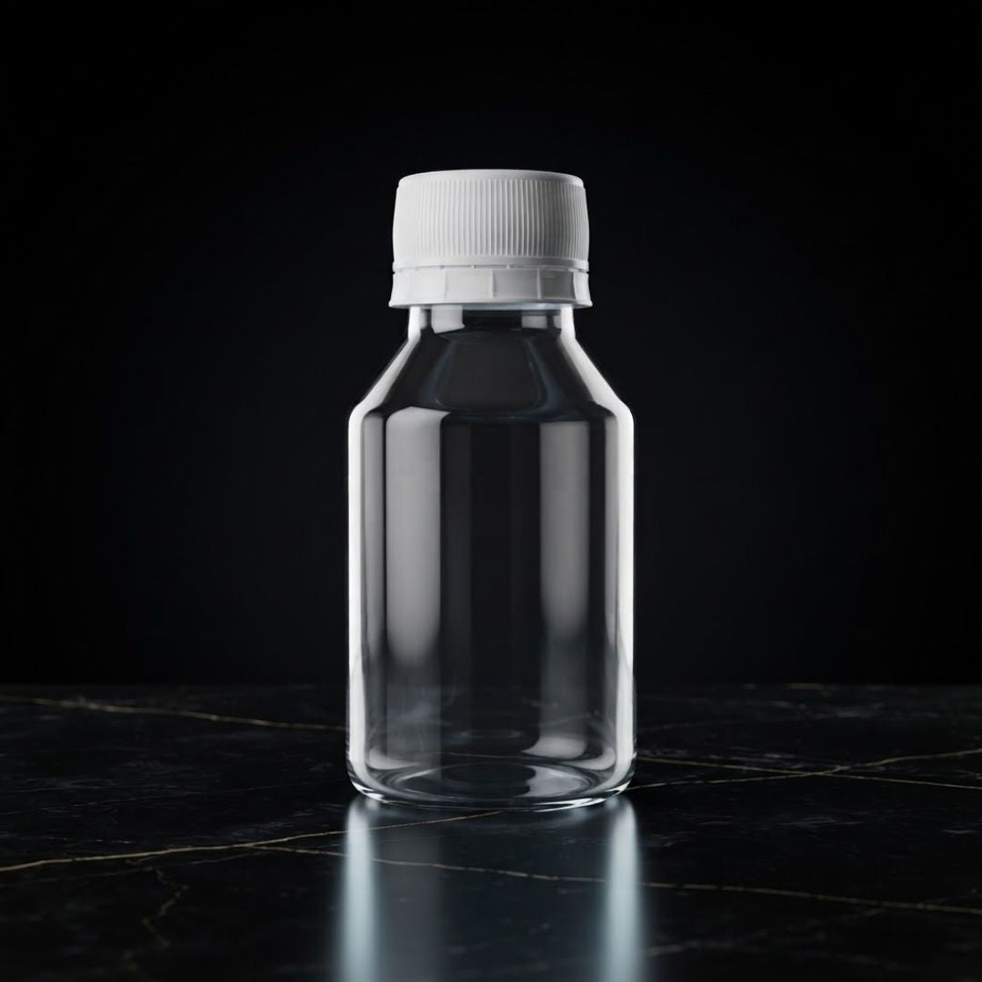 Botella Pet Jarabero 90 ML+ Tapa