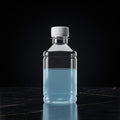 Botella Plástica Cuadrada 250 ML + Tapa