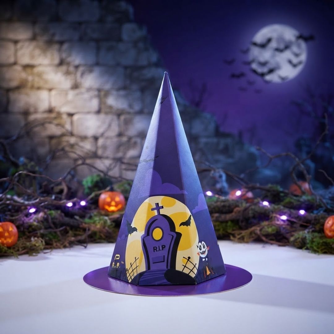Caja W Sombrero Halloween