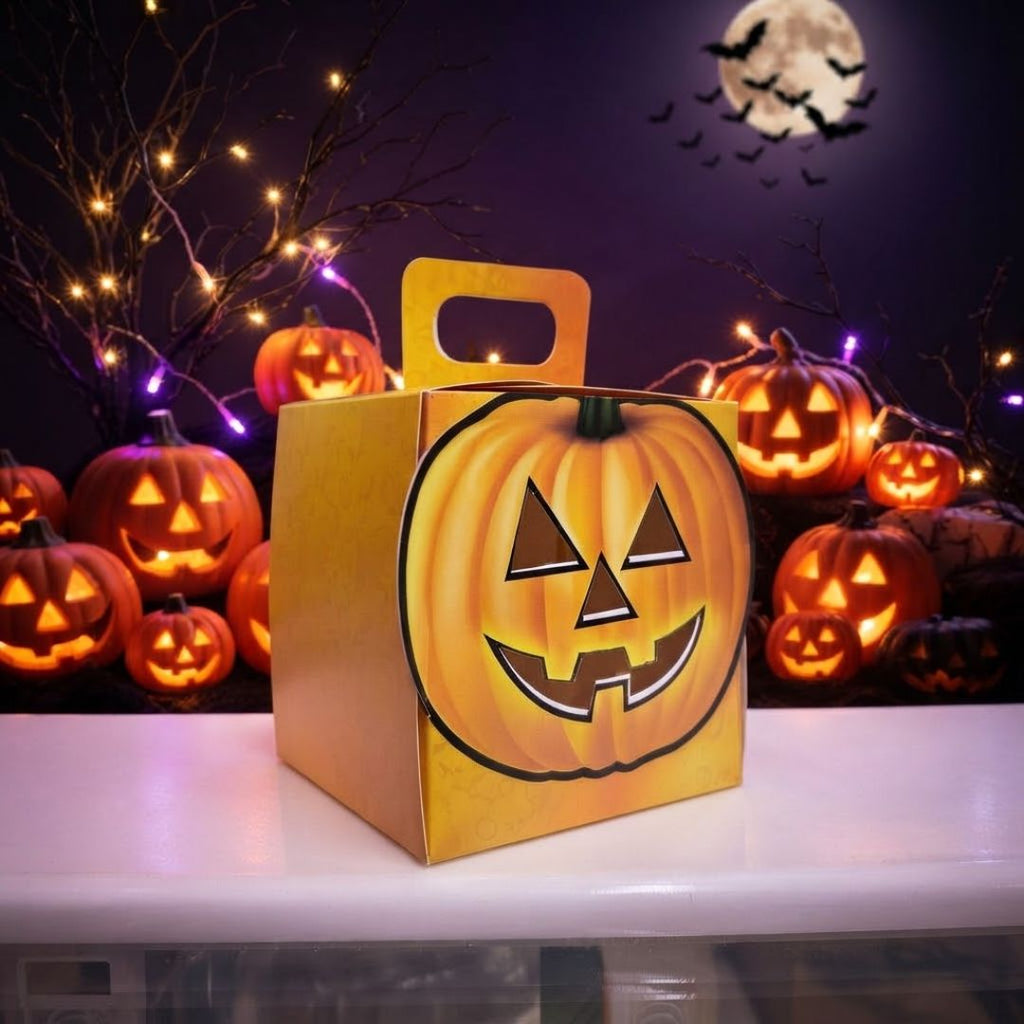 Caja S Calabaza 12X8X9 Halloween