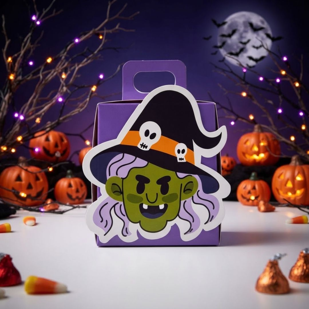 Caja S Bruja 12X8X9 Halloween