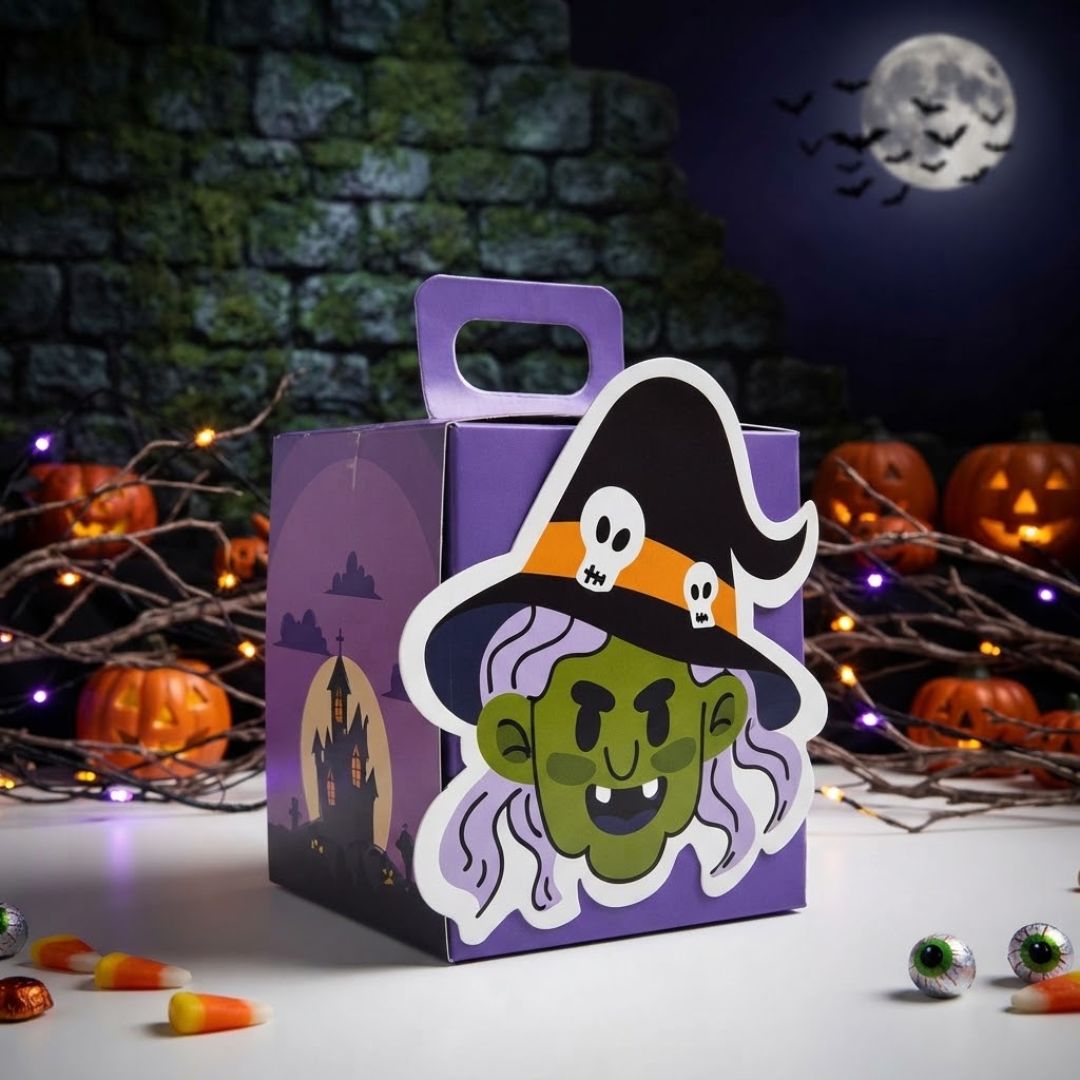 Caja S Bruja 12X8X9 Halloween
