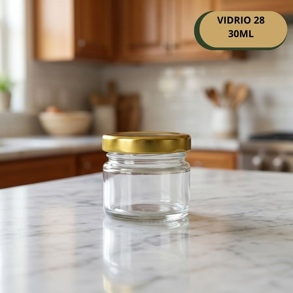 Botella Vidrio 28  X 30 ML