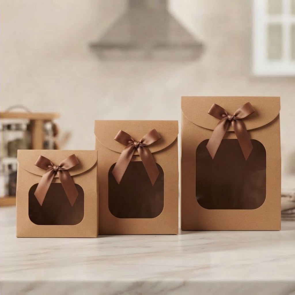 Bolsa Caja Kraft Con Moño