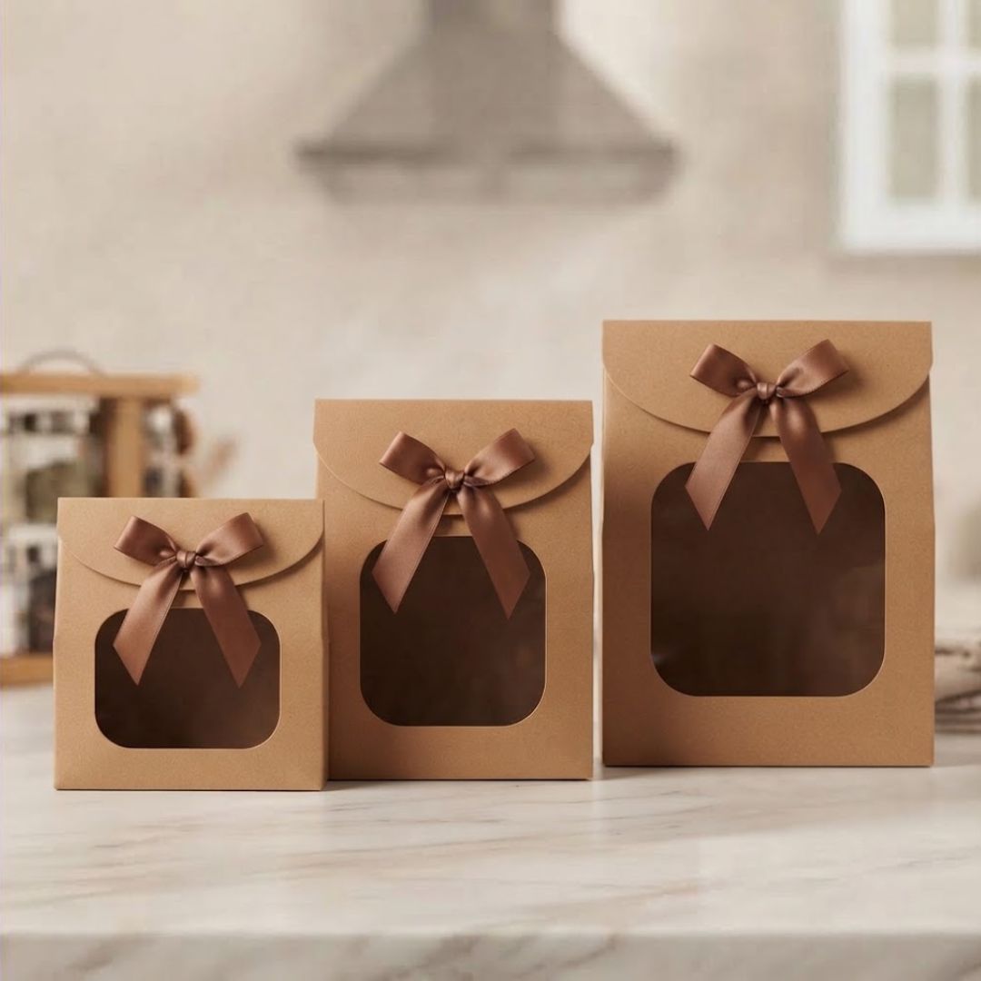 Bolsa Caja Kraft Con Moño