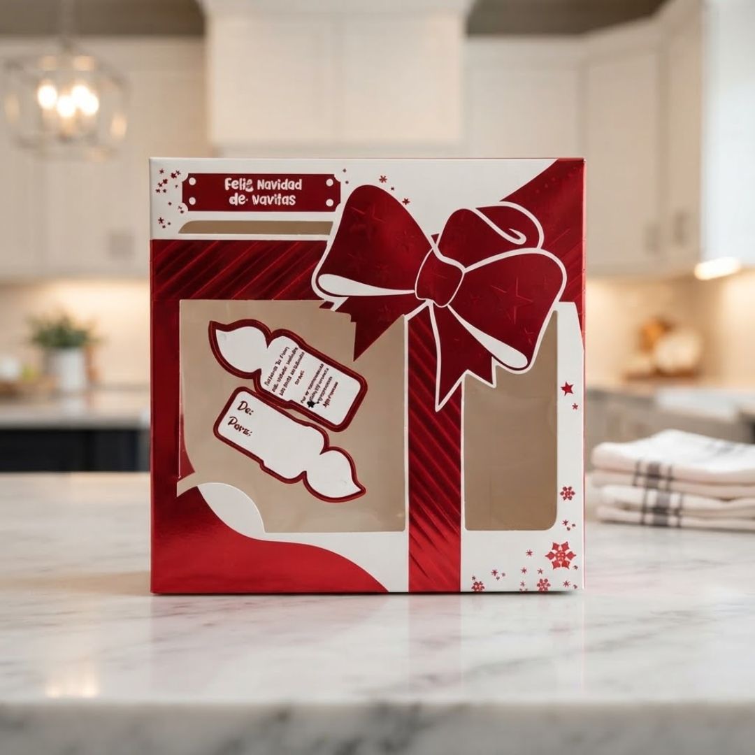 Caja Para Velas Metalizada 15X16X1.5