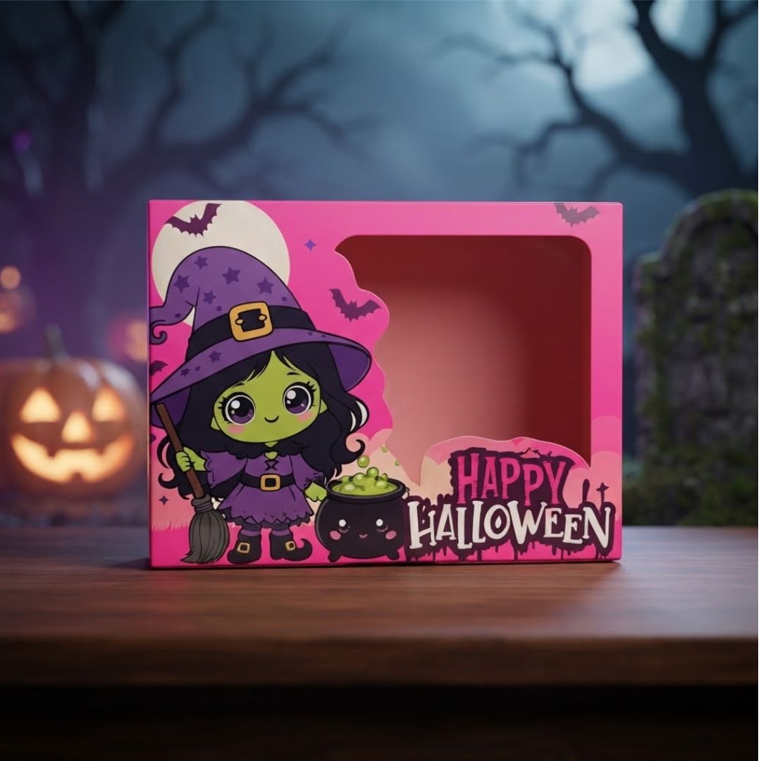 Caja S Halloween Neon 21.5X16X6