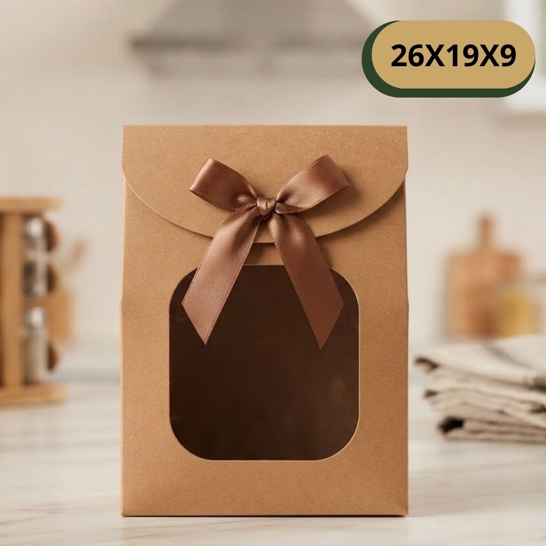 Bolsa Caja Kraft Con Moño