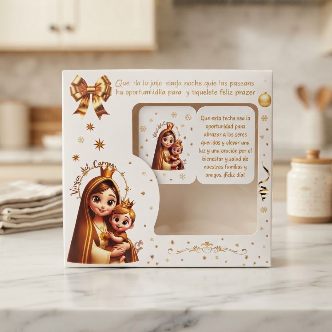Caja Para Velas 15X16X1.5CM  (V15)