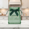 Bolsa Organza Moño 10X12